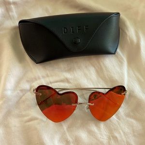 Diff heart shaped sunglasses!